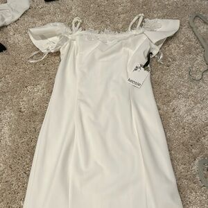 Kensie white pattern dress